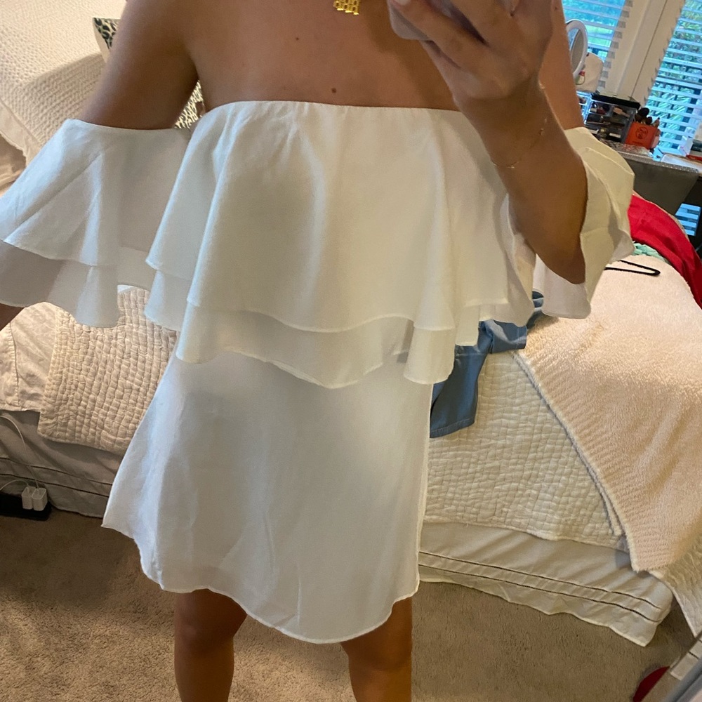 Forever 21 NWT off the shoulder mini dress size S